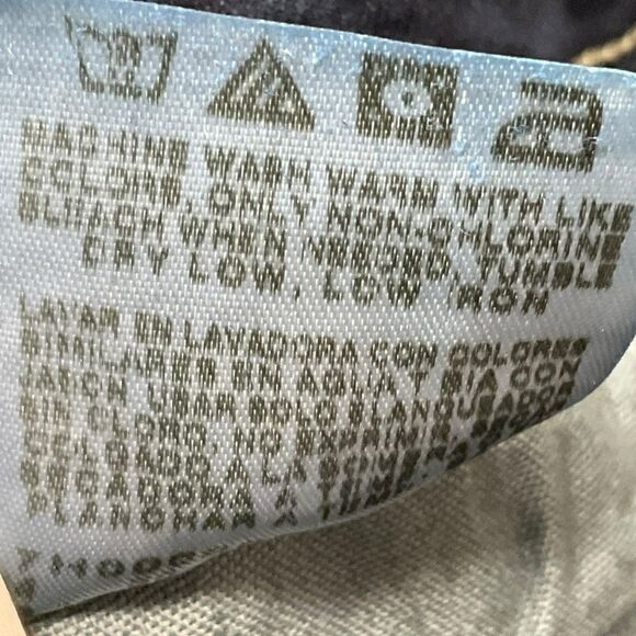 Lee Riders Bootcut Womens Jeans Sz 10P Blue Mid Rise Dark Wash 5-Pocket Stretch - Picture 13 of 15